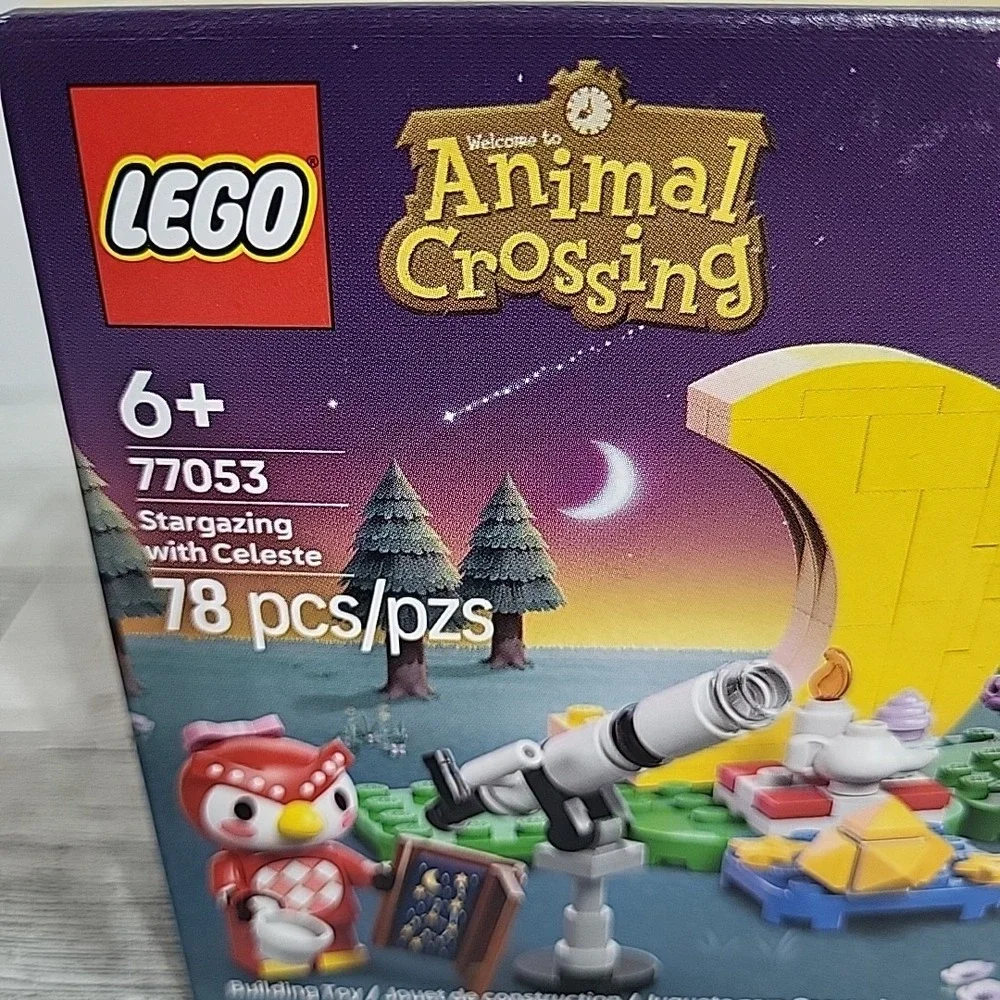 LEGO Animal Crossing Stargazing with Celeste Set 77053 NIB 78‎ Piece